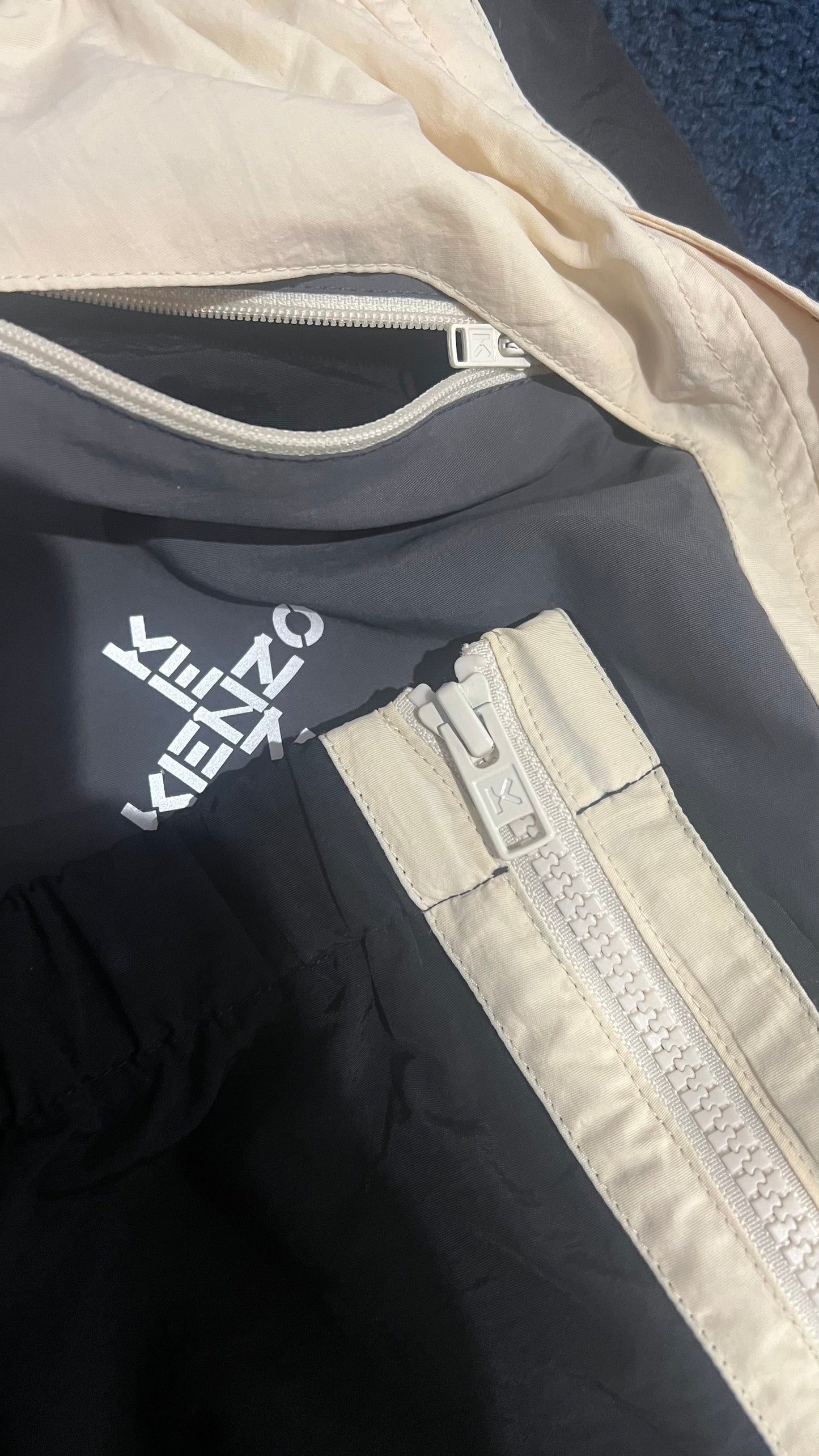 Kenzo Logo Sport Zip Joggers