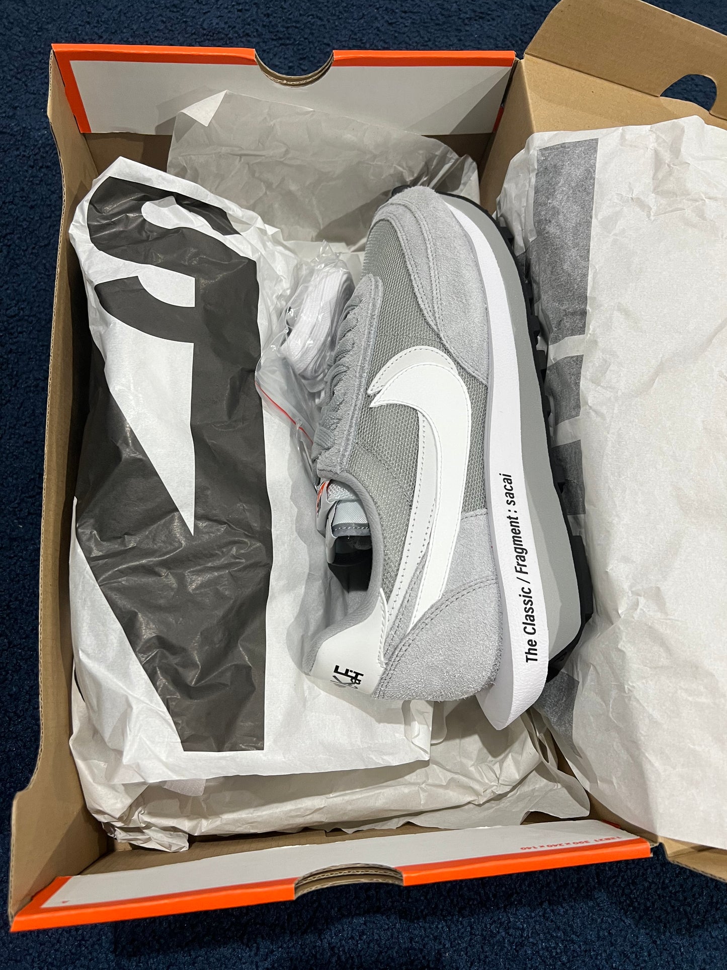 Nike LD Waffle SF sacai Fragment Grey